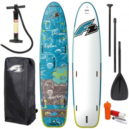 F2 TRAVEL 12' WINDSUP GONFIABLE COMPLETO