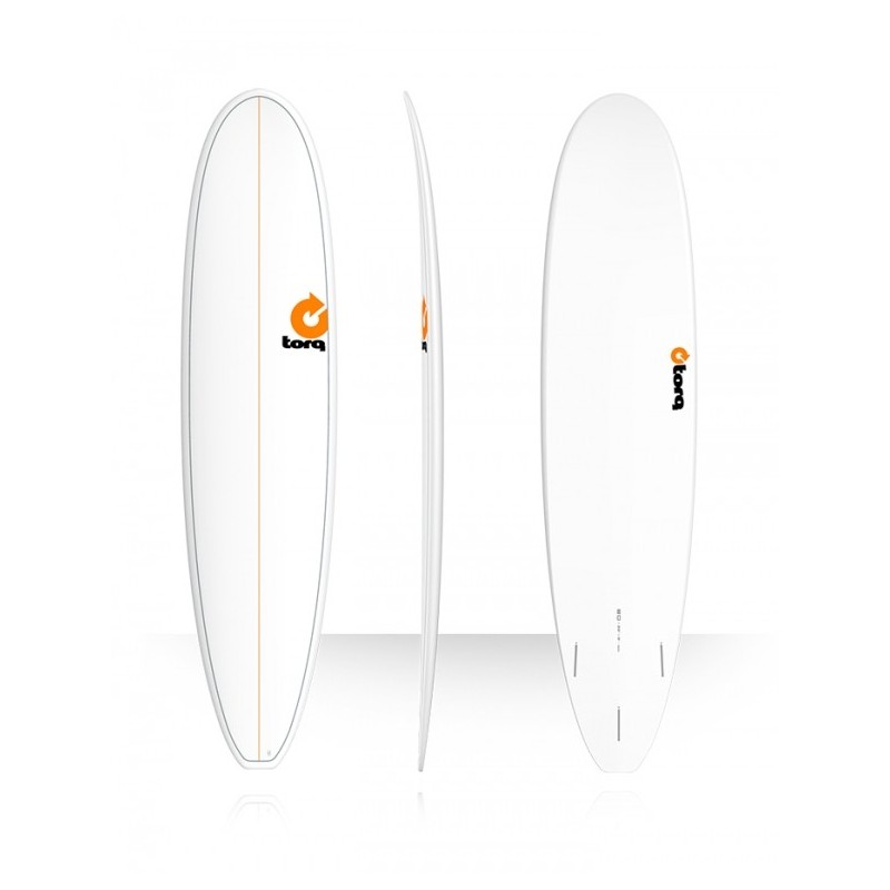 TORQ TET 8' MALIBU PINLINE WHITE TAVOLA SURF