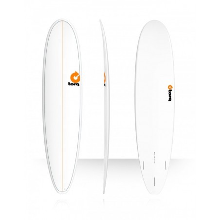 TORQ TET 8' MALIBU PINLINE WHITE TAVOLA SURF