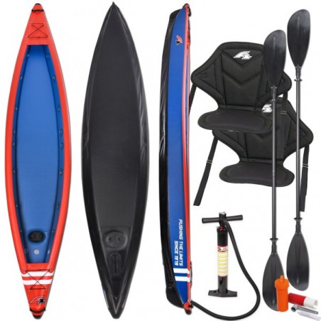 F2 KAYAK GONFIABILE BLUE SET COMPLETO 2025