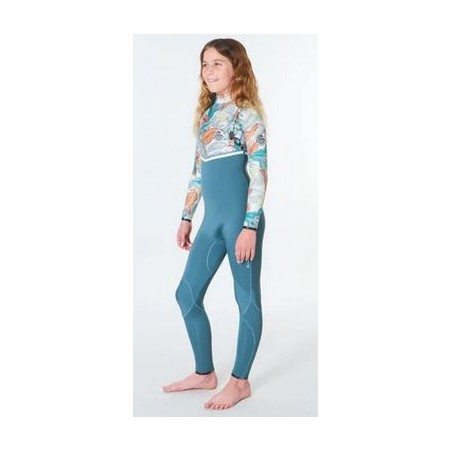 RIPCURL FLASHBOMB JUNIOR 3/2 GREEN FREEZIP