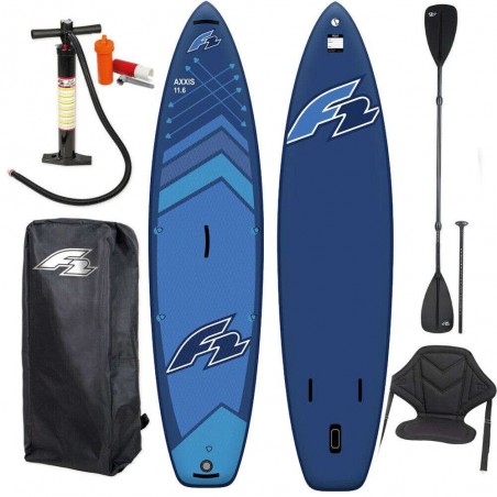 F2 AXXIS NAVY KAYAK SET 11.6 SUP GONFIABILE