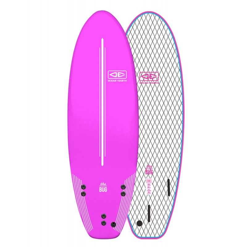 OCEAN & EARTH THE BUG 6'0" PINK TAVOLA DA SURF
