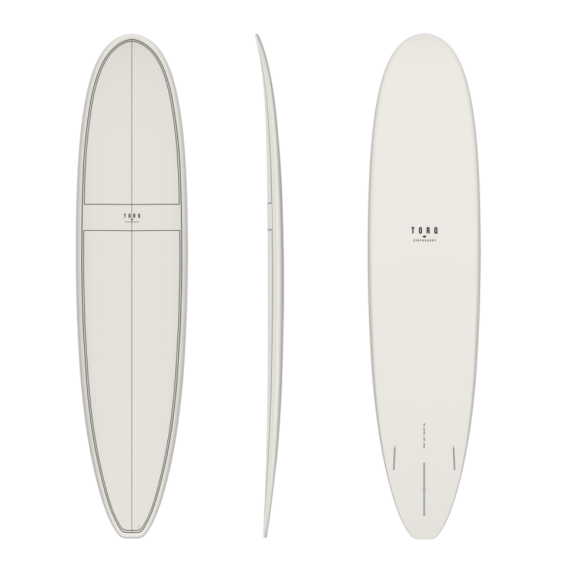 TORQ TET 8'6" MALIBU PINLINE COLOR (RED+PINLINE) TAVOLA SURF