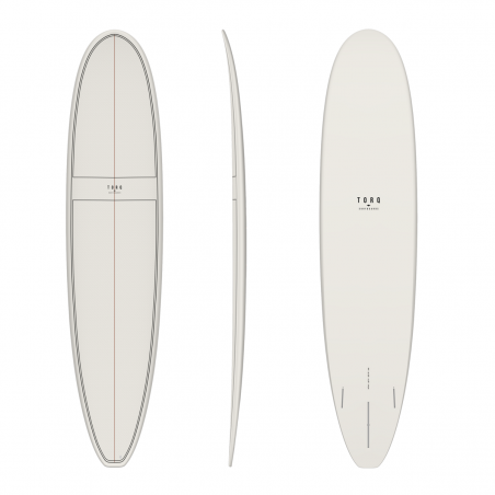 TORQ TET 8'6" MALIBU PINLINE COLOR (RED+PINLINE) TAVOLA SURF