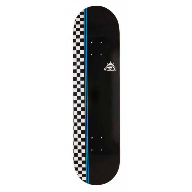 Tavola da Skate Sushi Decks Checker Logo Black 8.25''
