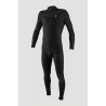 O'NEILL MEN HYPERFREAK 4/3+ Chest Zip Full Wetsuit Black