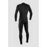 O'NEILL MEN HYPERFREAK 4/3+ Chest Zip Full Wetsuit Black