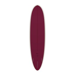 TORQ TET 8'2'' MID PRO WIDE DELPERO-BURGUNDY PINNE 2+1 INCLUSE 64.8ltr