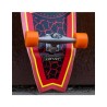 SANTA CRUZ x CARVER Flame Dot Shark 9.85" CX - Surfskate completo